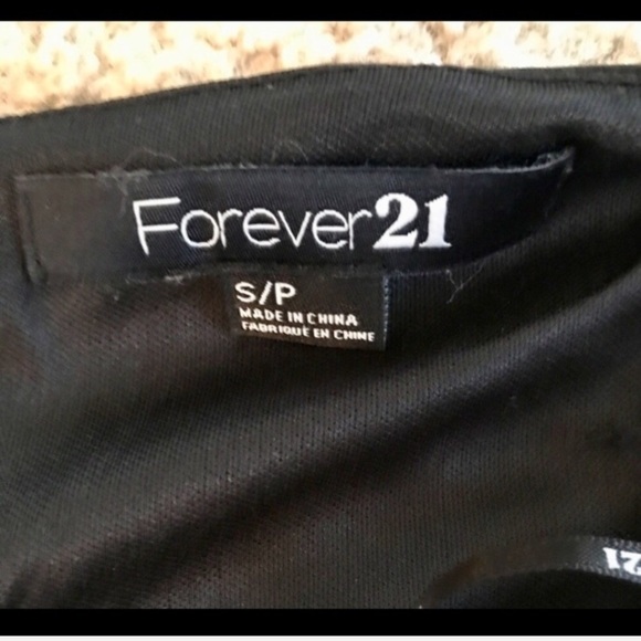 ❌SOLD❌ Forever 21 Black Silver Studded Bodycon Mini Dress - Picture 8 of 8